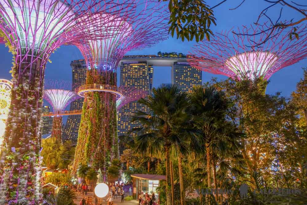 Singapore, another of the most recommended cities to travel at Christmas
